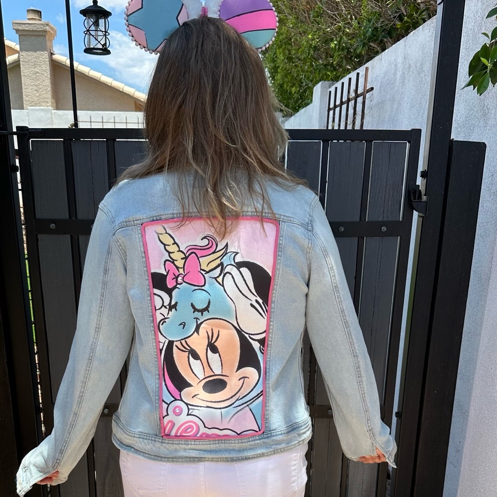 Disney - One of a Kind, Unique - Item Name: (Minnie) Pink Pony Jacket - denim - Picture 7 of 16